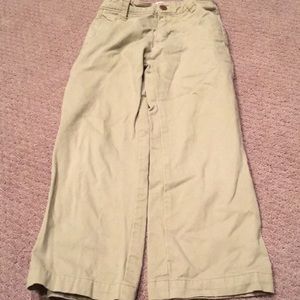 Boys size 7 slim khaki pants
